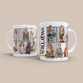 Taylor Swift Swifties Tribute Iconic Moments 3D Doodle Art - 11oz Ceramic Mug